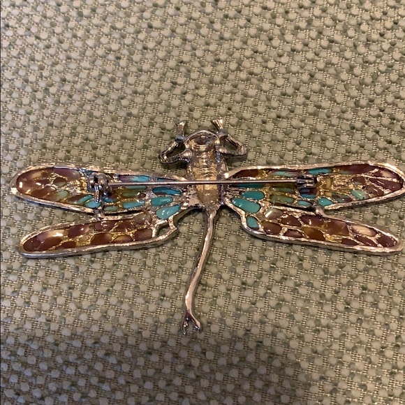 Dragonfly Brooch - Picture 2 of 2
